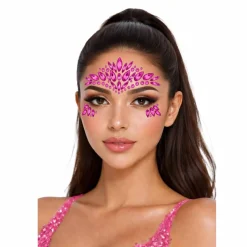 Peel & Stick Jewel Face Decal Set