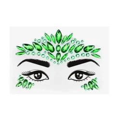 Peel & Stick Jewel Face Decal Set
