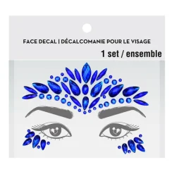 Peel & Stick Jewel Face Decal Set
