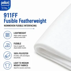 Pellon® 911FF Fusible Featherweight Interfacing – 20