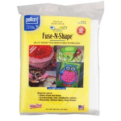 Pellon® 731 Fuse-N-Shape™ Heavyweight Fusible Stabilizer – 15" x 36" Package – White