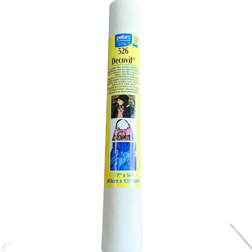 Pellon® 526-1754P Decovil® 17" x 54" Beige One-Sided Fusible Stabilizer