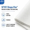 Pellon® SF101 Shape-Flex® Fusible Woven Cotton Interfacing – 20" x 10 Yard Bolt (White)