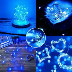 Perfect Holiday 30 LED Copper Fairy String Lights - Battery Operated
