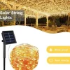Perfect Holiday 100 LED Copper Wire Solar Fairy Light 32'
