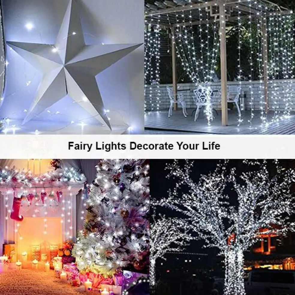 Perfect Holiday 200 LED Mini Micro Solar String Light With Copper Wire