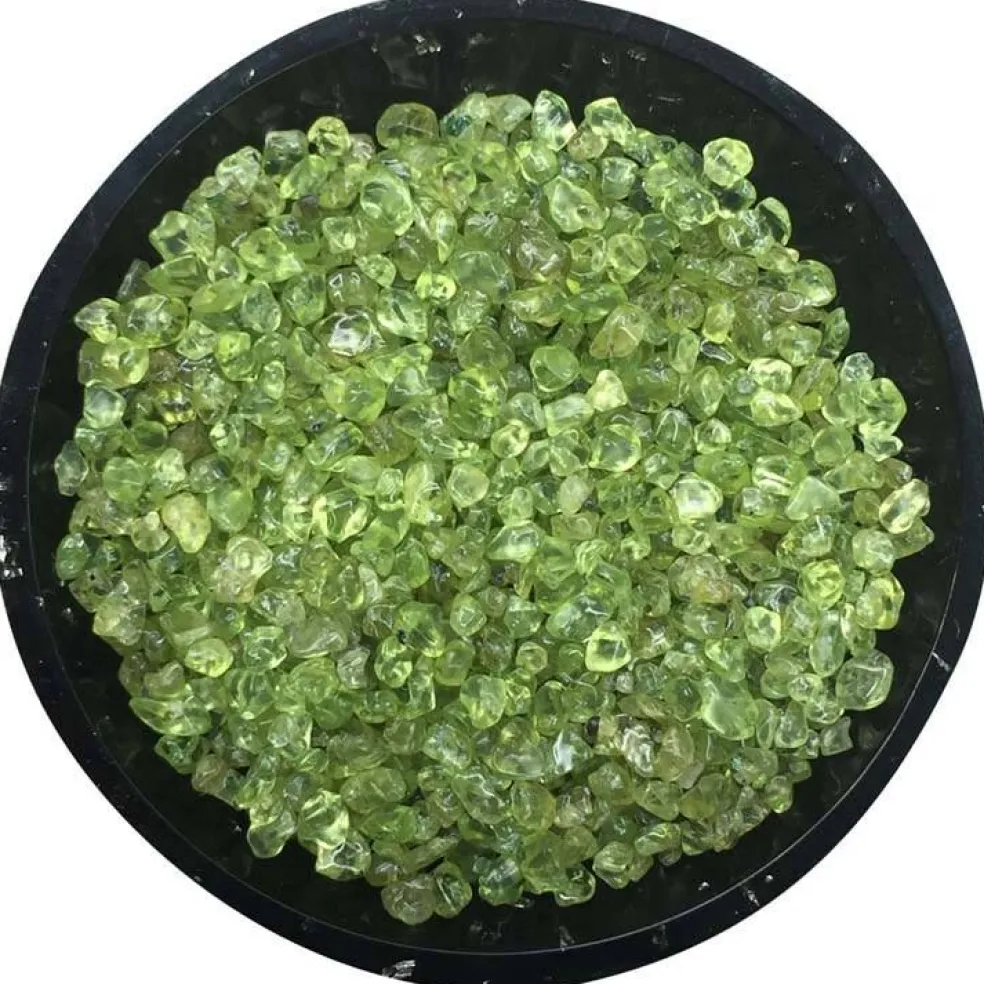 Peridot Grade A Tiny Crystal Chips – Size 0