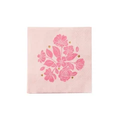 PETAL PINK CABANA STRIPE CUPS