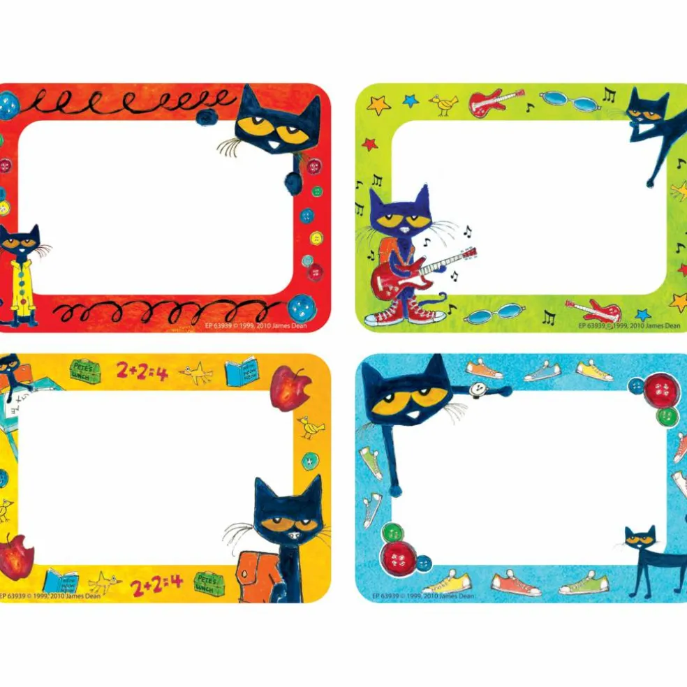 Pete the Cat® Name Tags & Labels, 36 Per Pack, 6 Packs
