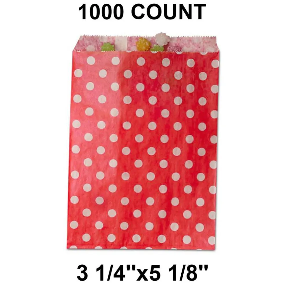 Petite Small Dots Bags Perfect for Small Items 3 1/4" x 5 1/8"