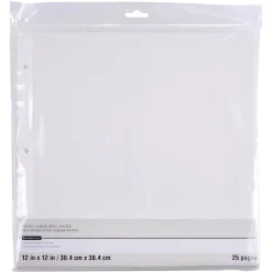 Photo Album Magnetic Refill Pages by Recollections™, 12" x 12"