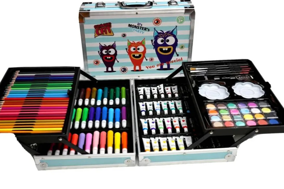 145/150 -Piece Art Drawing Set Kit