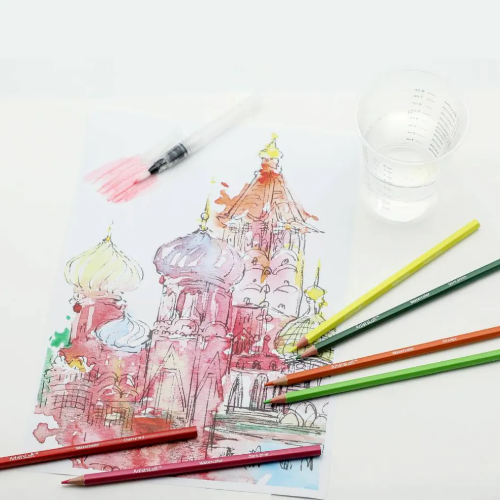 42 Piece Artist's Coloring & Sketching Set by Artist's Loft™