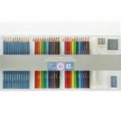42 Piece Artist's Coloring & Sketching Set by Artist's Loft™