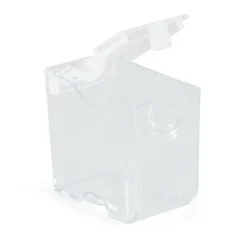 5 Piece Bead Clear Organizing Storage Containers for Small Beads, Crystals, Fasteners, and More, Medium