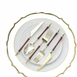 24-Piece Disposable Plastic Cutlery Set