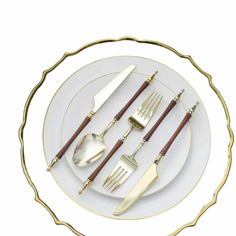 24-Piece Disposable Plastic Cutlery Set