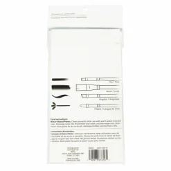 12 Piece Flat Watercolor Taklon Brush Set by Artist's Loft®
