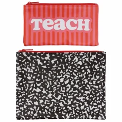 2-Piece Gift Zipper Pouch Set by B2C™