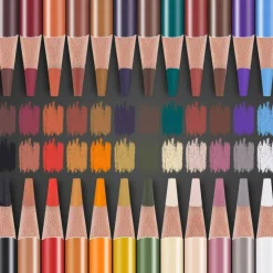 24-Piece Professional Colored Charcoal Pencil Set – Skin Tone Pastels for Sketching & Blending