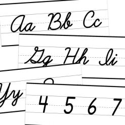 12 Pieces Alphabet Line for Classroom Wall