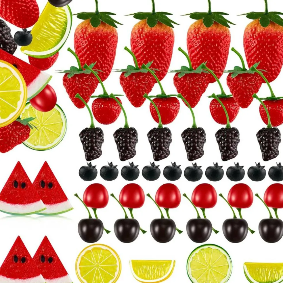 50 Pieces Fake Fruit