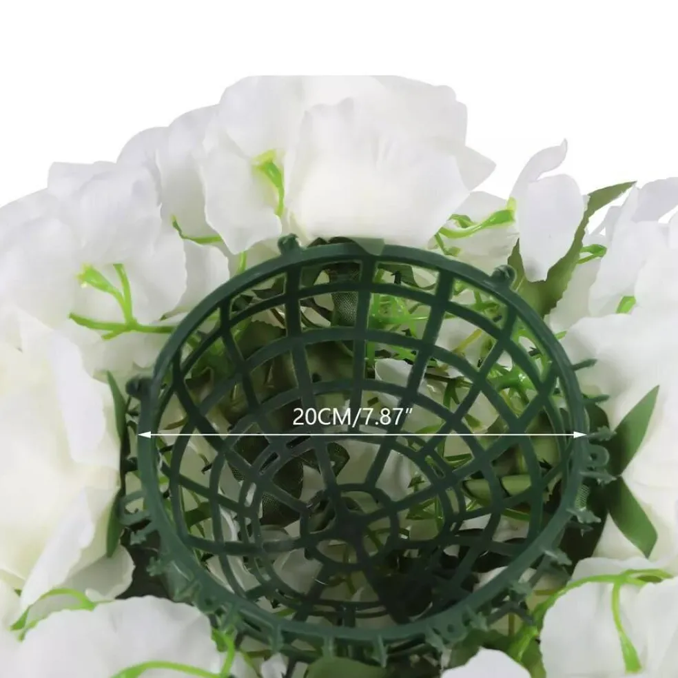 10-Pieces 12-Head Artificial Flower Balls for Wedding Centerpieces