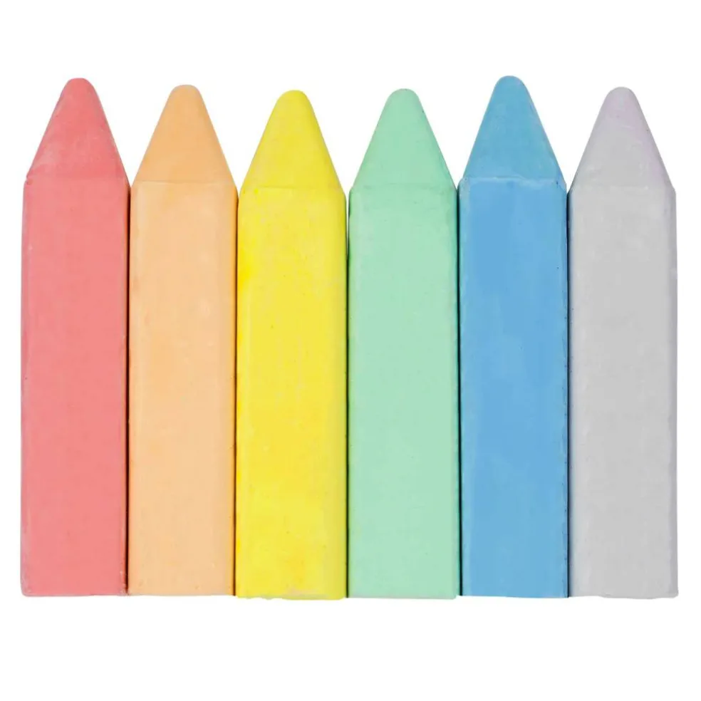 6-Piece Sidewalk Chalk by Creatology™