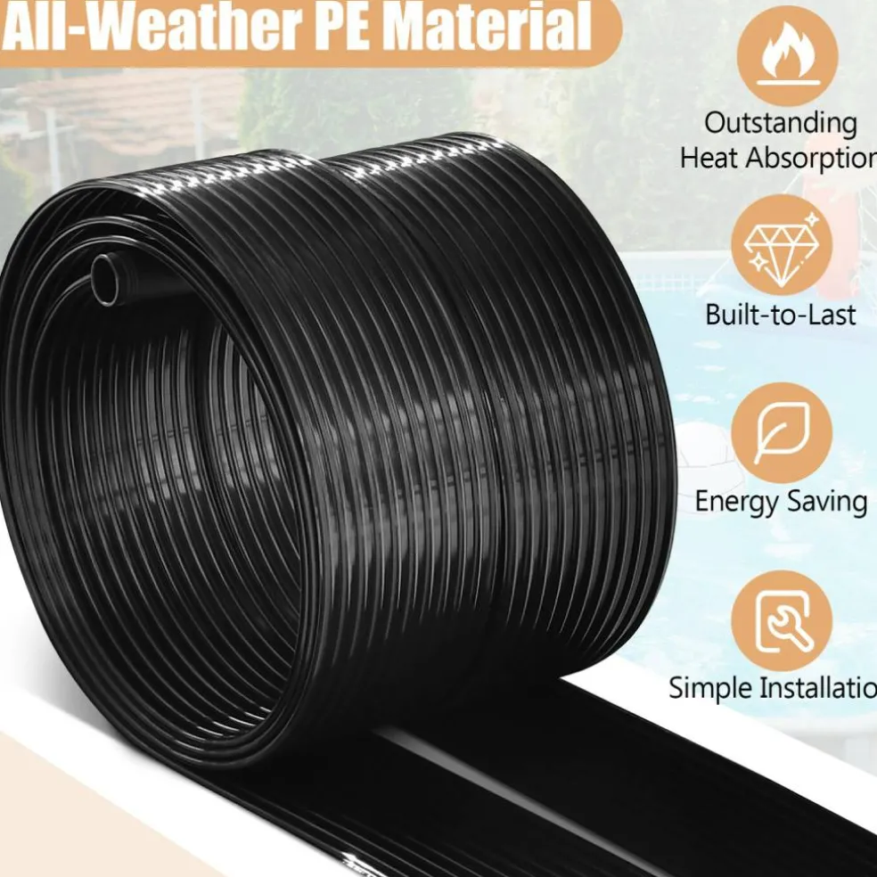 2-Piece Solar Pool Heater for Above Ground Swimming Pools
