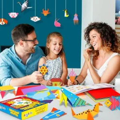 308-Pieces Origami Paper Set with Instruction Book