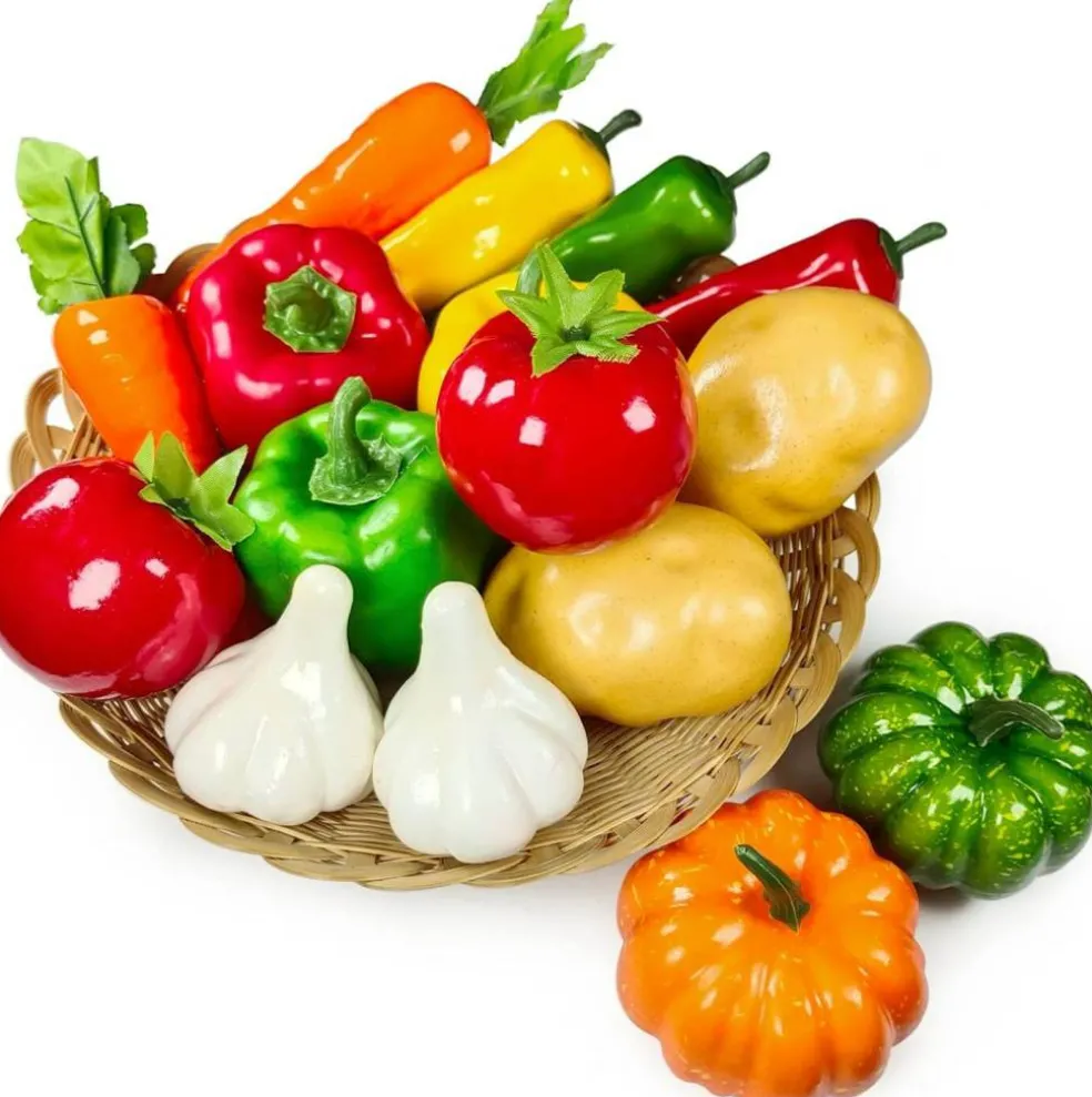 16 Pieces/Set Artificial Vegetables