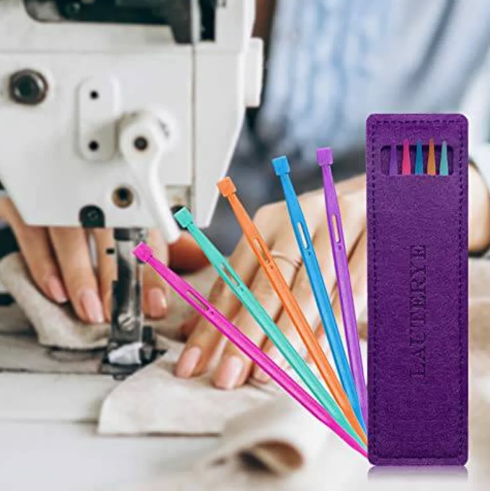 5 Piece That Purple Thang Sewing Tools for Sewing Craft Projects Use Thread Rubber Band Tools by Lauterye