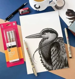 Pigma® Micron™ Brush & Sketch Brush Pen Set