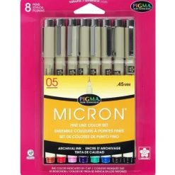 Pigma® Micron™ 05 Fine Line Pen 8 Color Set