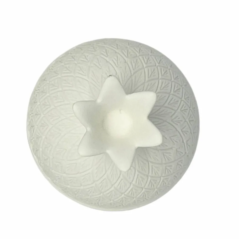 3.75" Pineapple DIY Ceramic Trinket Box with Lid by Make Market®