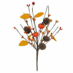 12" Pinecone & Pumpkin Pick by Ashland®