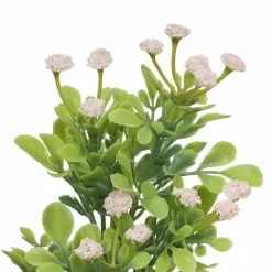 19" Pink Baby's Breath & Boxwood Bush by Ashland®