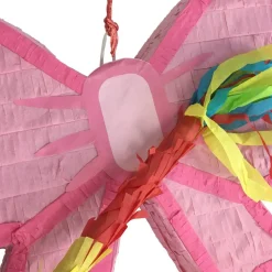 17.75" Pink Bow Piñata