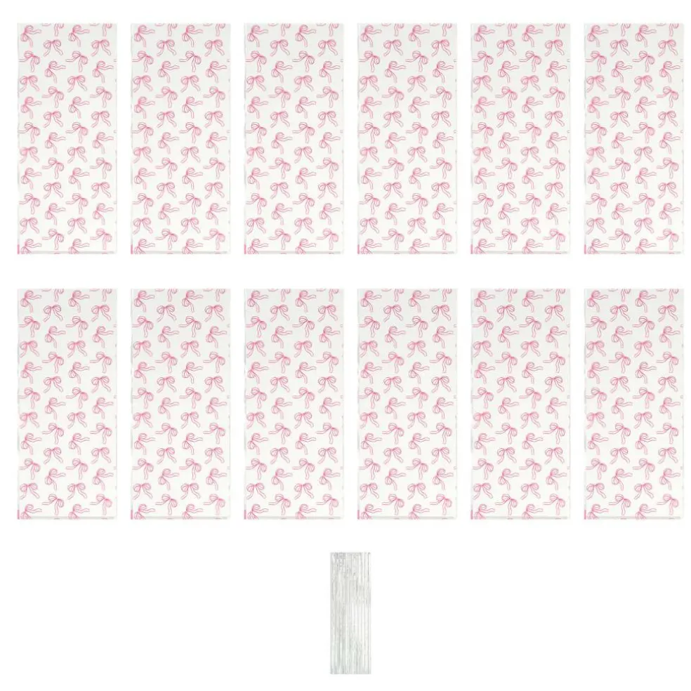 Pink Bow Treat Bags, 12ct. by Celebrate It™