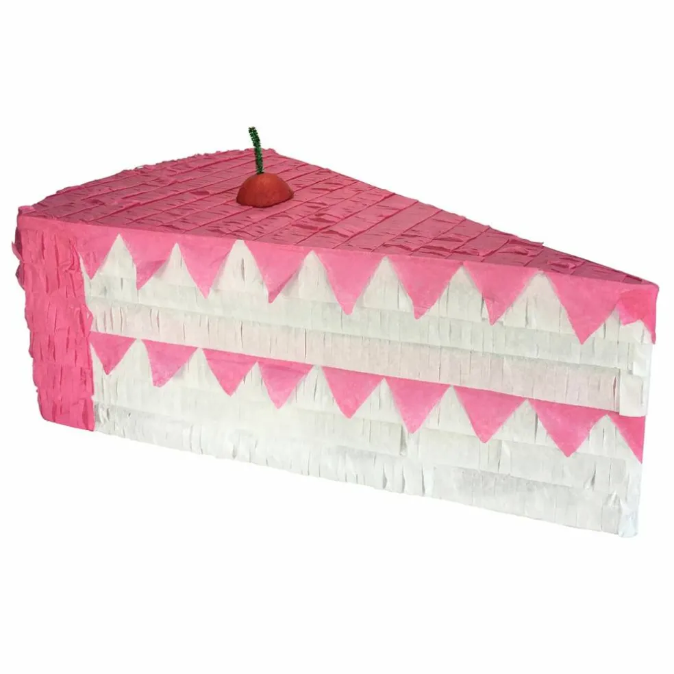 19.75" Pink Cake Piñata
