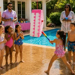 19.75" Pink Cake Piñata