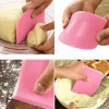 Pink Cake Scraper & Icing Smoother | Buttercream, Frosting & Cake Decorating Tool