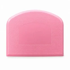 Pink Cake Scraper & Icing Smoother | Buttercream, Frosting & Cake Decorating Tool