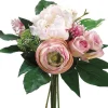 Pink & Cream Peony, Rose & Lilac Bouquet