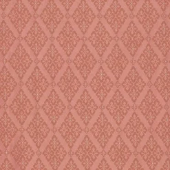 Pink Fade Resistant Diamond Woven Pattern Upholstery Fabric by The Yard - SKU: Waverly Rose