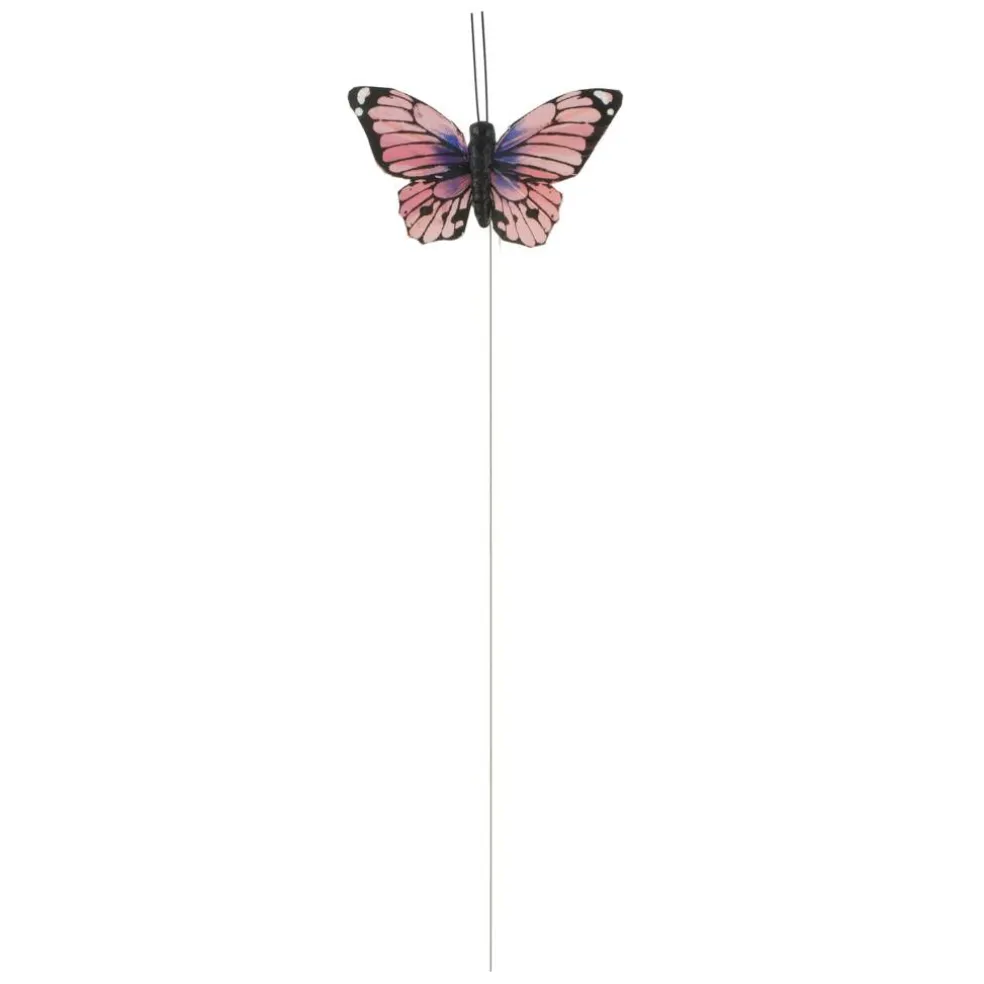 Pink Feather Butterflies, 10ct. by Ashland®