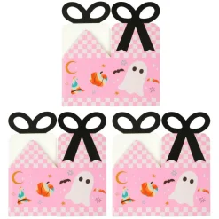Pink Ghost Treat Boxes, 3ct. by Makery™