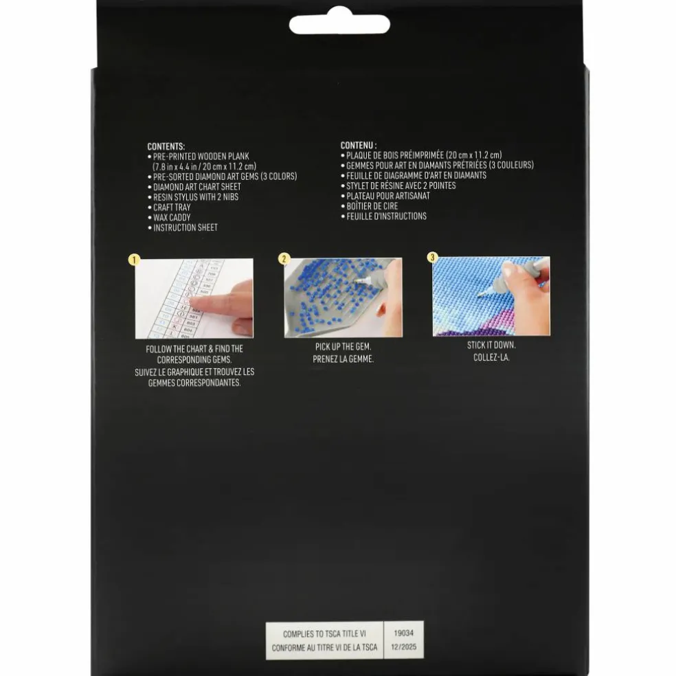 7.75" Pink Jaguar Diamond Art Kit by Make Market®