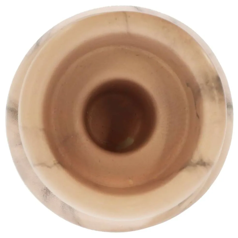 3.5" Pink Marble Ceramic Taper Candle Holder by Ashland®