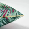 18" Pink Monstera Leaf Pillow by Ashland®